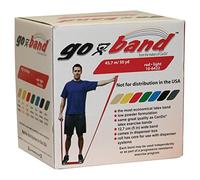 CanDo Resistance band / training band / gymnastics band - 45 m - red (light) - alternative to dumbbells