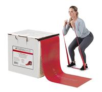 Cando Thera-Band Exercise Band-Latex Free-25 Yard Roll-Red-Medium