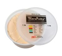 CanDo TheraPutty Antimicrobial - Therapeutic modelling clay - 1 lb - beige (very very light)