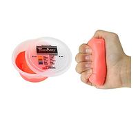 CanDo TheraPutty Antimicrobial - Therapeutic modelling clay - 2 oz - red (light)