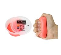 CanDo TheraPutty Antimicrobial - Therapeutic modelling clay - 2 oz - red (light)