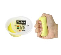 CanDo TheraPutty Antimicrobial - Therapeutic modelling clay - 2 oz - yellow (very light), yelliw