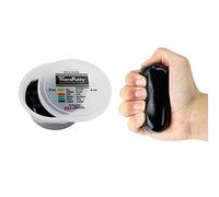 CanDo TheraPutty Antimicrobial - Therapeutic modelling clay - 3 oz - black (very strong)