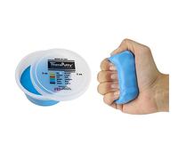 CanDo TheraPutty Antimicrobial - Therapeutic modelling clay - 3 oz - blue (strong)