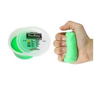 CanDo TheraPutty Antimicrobial - Therapeutic modelling clay - 3 oz - green (medium)