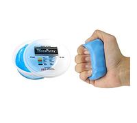 CanDo TheraPutty Antimicrobial - Therapeutic modelling clay - 4 oz - blue (strong)