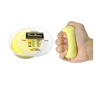 CanDo TheraPutty Antimicrobial - Therapeutic modelling clay - 6 oz - yellow (very light)