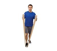 CanDo Val-u-Band 2 x Resistance band LATEX-free / training band / gymnastics band - 45 m each - peach (very very light) - alternative to dumbbells