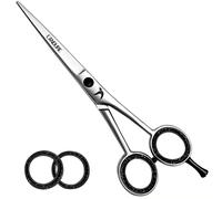 Candure Hairdressing Barber Hair Scissor for Professional Hairdressers Barbers Stainless Steel Hair Cutting Shears - For Salon Barbers, Men, Women,