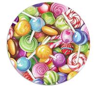 Candy 1000 Piece Round Jigsaw Puzzle Creative Challenging Educational Art Games for Adults And Kids 1000pcs (67.5x67.5cm)