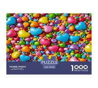 Candy 1000 Pieces Premium Jigsaw Age 12+ Cool Collage Effect, Fun Details, Educational, Challenging 70x50cm/1000pcs