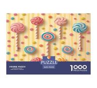 Candy 1000 Pieces Premium Jigsaw Age 14+ for Adults Quirky, Abstract Design, Fun Details, Educational, Challenging 70x50cm/1000pcs