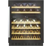 Candy 46 Bottle Dual Zone Wine Cooler - Black