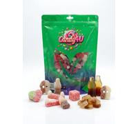 Candy 4U Cherry Cola Remix Vegan Pick & Mix Sweets - 1 kg Signature Pouch | Assorted fizzy, fruity & chewy vegan sweets with a cherry cola twist, ideal for sharing, gifting, parties and sweet treats.