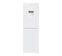 CANDY 50/50 Fridge Freezer with Non Plumbed Water Dispenser, White, E Class | Freestanding 2 Door Refrigerator, Bottom Freezer, Low Frost Technology, Smart contents, CCT3L517EWWK