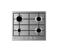 Candy 59cm 4 Burner Gas Hob - Stainless Steel CHW6BRX