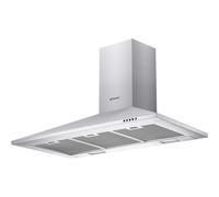 Candy 90cm Chimney Cooker Hood - Stainless Steel CCE119/1X