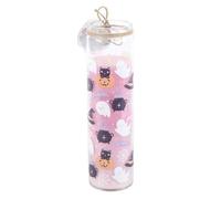 Candy Apple Scented Halloween Candle - Adorable Black Cat Design - Long-Lasting Fragrance - Versatile Decor for Spooky Season - Infuse Your Home with Cozy Glow and Whimsical Charm