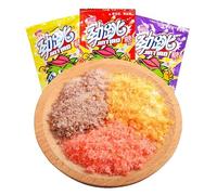 Candy Assortment,30 Single-Serve Packs,3 Flavors (Strawberry, Grape, Orange,) - Individual Packs,Explosive Taste Experience Fun Snack for Adults, Party Favors & Halloween Treats