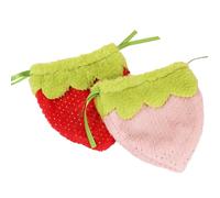 Candy Bags For Parties,Holiday Strawberry Shape Goodies Storage Pouch - Creative Party Decoration Candy Bag For Neighbors, Teachers, Friends, Customers