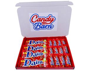 Candy Barn Daim Chocolate Bars Gift Set, Milk Chocolate Minis Assortment, 16 Pieces