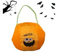Candy Basket, Trick or Treat Bag | Embroidered Bag for Trick or Treat Outdoor Night Adventure Decoration Children Family Holiday Photos