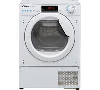 Candy BCTDH7A1TE Wifi Connected 7Kg Integrated Heat Pump Tumble Dryer - White - A+ Rated, White