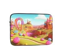 Candy Beautiful Land Laptop Sleeve for Women Men, 15 Inch Waterproof Laptop Bag Lightweight Notebook Computer Cover Bag