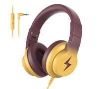 Candy Bila Wired Over-Ear Kids Headphones for School-Gradient Brown