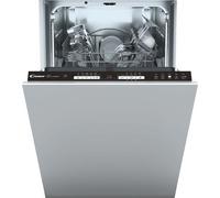 Candy Brava CDIH 2L952-80 Integrated Slimline Dishwasher - Black Control Panel with Fixed Door Hinge Kit - E Rated, Black