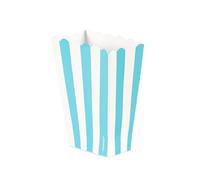 Candy Buffet Popcorn Treat Boxes Caribbean Blue /5