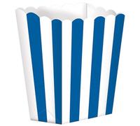 Candy Buffet Popcorn Treat Boxes Royal Blue /5