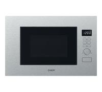 Candy 38cm, 20 litre Built-in Microwave, 700w Grill, 800w Microwave, 5 power levels, 8 functions, defrost programs, rotary control- Stainless Steel 39 x 60 x 32cm- CA38FL7NWBXUK