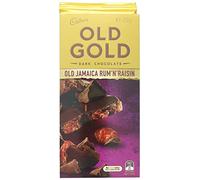 Candy Cadbury Old Gold Jamaica Rum and Raisin Dark Chocolate, 180g