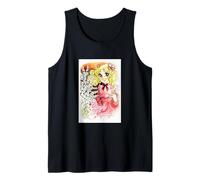 Candy Candy Blossom Pink Cartoon Japanese 80s Vintage Anime Tank Top