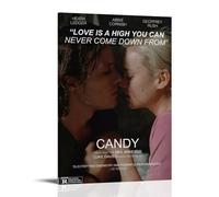 Candy CandyWaterproof Poster Wall Painting Canvas Decorative Painting Suitable for Office Bedroom Decoration Living Room PosterFrame-style24x36inch(60x90cm)
