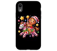 Candy Cane Carousel Delightful Gingerbread Dreams Case for iPhone XR