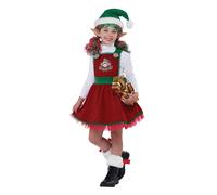Candy Cane Elf Child Costume