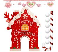 Candy Cane Golf Game | Christmas Candy Cane Game Set - Interactive Golf Toy Set,for Family Yard Holiday Celebration Living Room Camping Party Gathering Outdoor Indoor Picnic