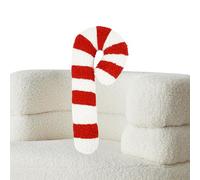 Candy Cane Pillows for Couch,Decorative Sofa Pillow | Plush Decorative Christmas Cushion for Study Living Room Bedroom Office Bed Bedside Window Sill Sofa Winter Season Party Planners