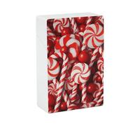 Candy Canes Cigarette Case Portable Novelty Cigarette Packing Box Crush Proof Waterproof Cigarette Box Novelty Gifts for Friend