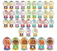 Candy Cards, Easter Holiday Exchange Set, 36pcs, P Lastic Candy Domes, Gift Set, Holiday Supplies, For Friends, Coworkers, Neighbors, Family Gatherings