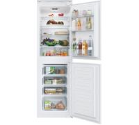 Candy CB50S518EK 177cm 50/50 Integrated Fridge Freezer with Sliding Door Fixing Kit - White - E Rated, White