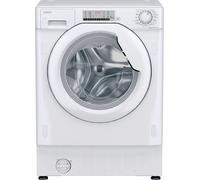 Candy CBW28D4WM5J-80 Integrated 8kg Washing Machine with 1200 rpm - White - A Rated, White