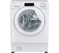 Candy Smart Integrated Washing Machine, 8 Kg Wash Capacity, 1400 RPM, A Rated, 3 Rapid Cycles, White, 60x53x82 cm - CBW48TWM5J-80