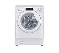 Candy Smart Integrated Washing Machine, 8 Kg Wash Capacity, 1400 RPM, A Rated, 3 Rapid Cycles, White, 60x53x82 cm - CBW48TWM5J-80
