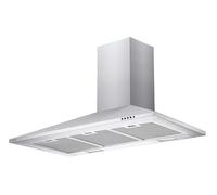 Candy CCE119/1X 90 cm Chimney Cooker Hood, 3 Speeds, Stainless Steel, One Size