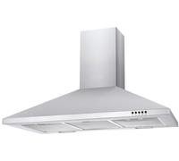 Candy CCE90NX/1 90cm Chimney Cooker Hood, Stainless Steel, C Rated