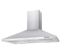 Candy CCE90NX/1 90cm Chimney Cooker Hood, Stainless Steel, C Rated