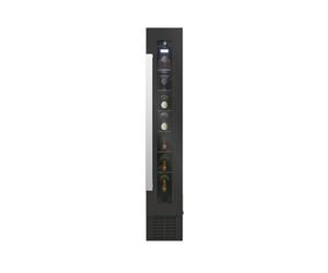 CANDY CCVB 15 UK/1 Integrated 15cm Slimline Wine Cooler 7 Bottles - Black
